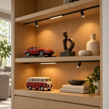 Forlife Magmini FL-6502 2W Difüzörlü Raf ve Mobilya İçi Magnet Ray Aydınlatma