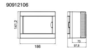 Viko Altılı Sigorta Kutusu Sıva Üstü 90912106