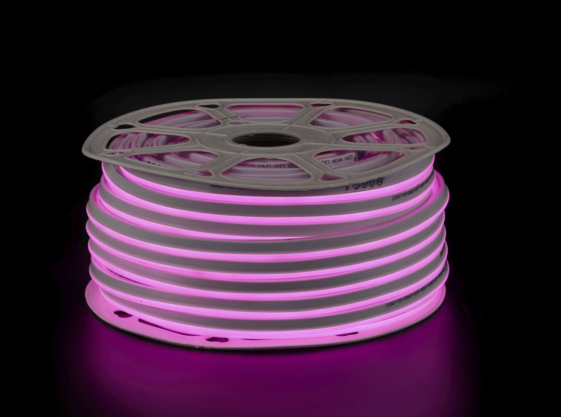 Noas 220 Volt Neon Led Aydınlatma Pembe Işık 8x16 Mm YL42-0008