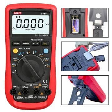 Unit Ut61C True Rms Dijital Multimetre