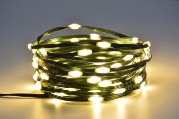Animasyonlu Yılbaşı Ağacı Süsü 20 Metre 200 Ledli Yeşil Kablolu SNC-205