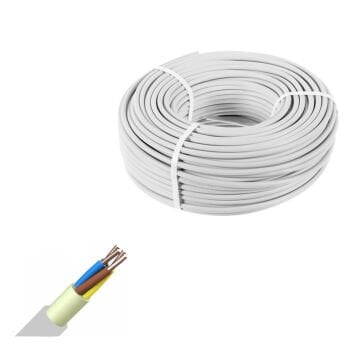 3x6 Nym Antigron Bakır Çok Damarlı Tesisat Kablosu 1 Metre