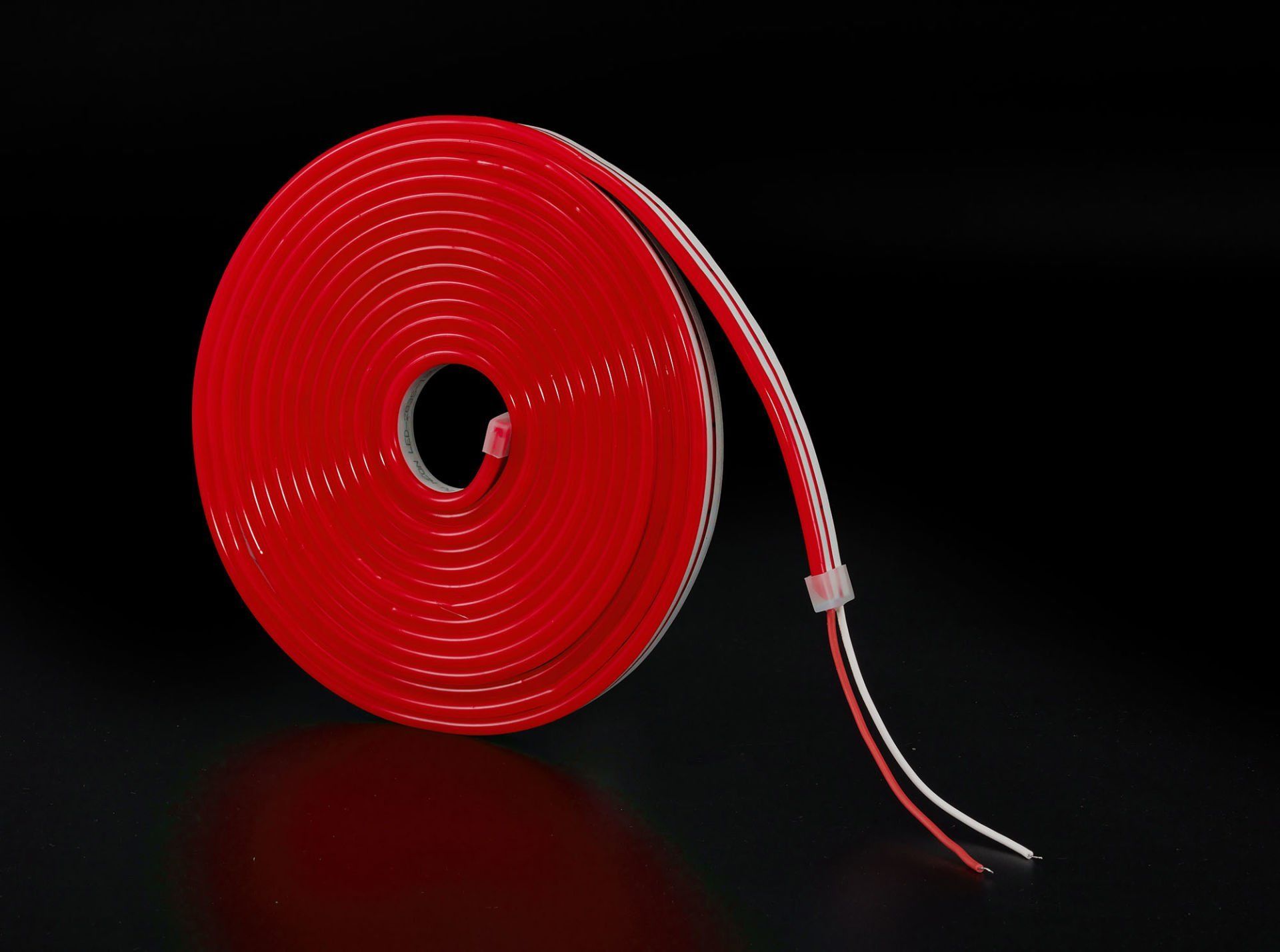 Noas 12 Volt Neon Led Aydınlatma Kırmızı Işık 6x12 Mm YL42-0124