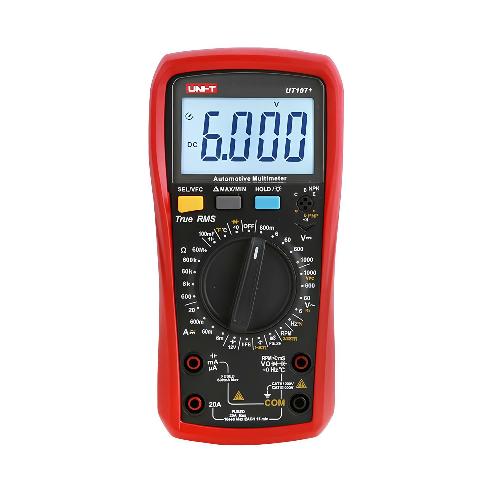 Unit Ut107+ Otomotiv Dijital Multimetre