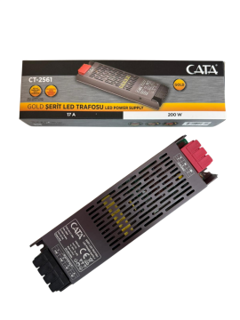 Cata 17 Amper İç Mekan Şerit Led Trafo Klemensli CT-2561