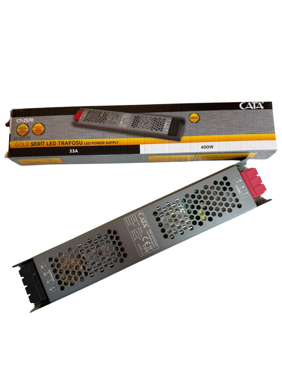 Cata 40 Amper İç Mekan Şerit Led Trafo Klemensli CT-2571