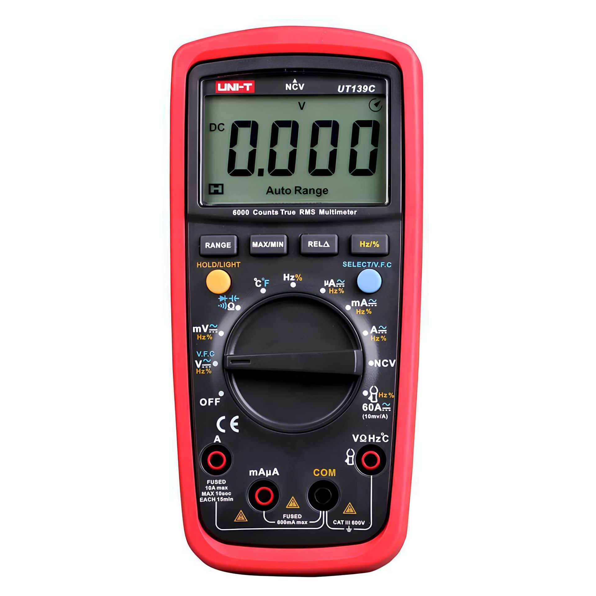 Unit Ut139C True Rms Kayıtlı Dijital Multimetre Ölçü Aleti