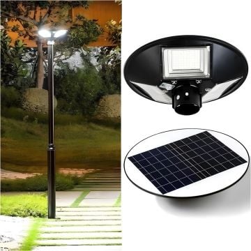 Noas 300 Watt Ufo Park ve Bahçe Kumandalı Solar Aydınlatma YL73-0330-S