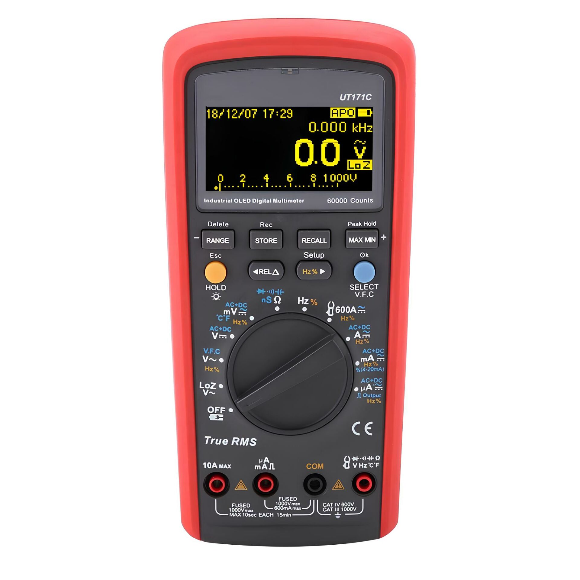 Unit Ut171C Endüstriyel True Rms Dijital Multimetre