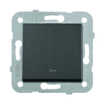 Viko Artline Novella Kapı Otomatiği Anahtarı Mekanizma + Kapak 92605305 Siyah