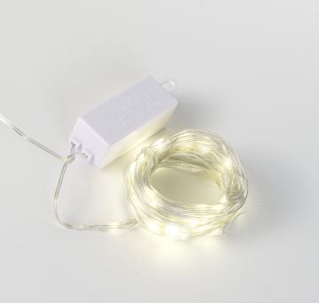 Animasyonlu Yılbaşı Ağacı Süsü 10 Metre 100 Ledli Şeffaf Kablo SNC-206