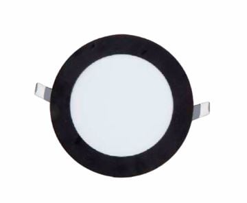 Noas 6 Watt Led Panel Aydınlatma Alüminyum Siyah Kasa Gün Işığı YL10-0602-S