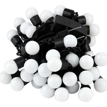 Top Yılbaşı Ağacı Süsü 5 Metre 28 Toplu Siyah Kablo SNC-207