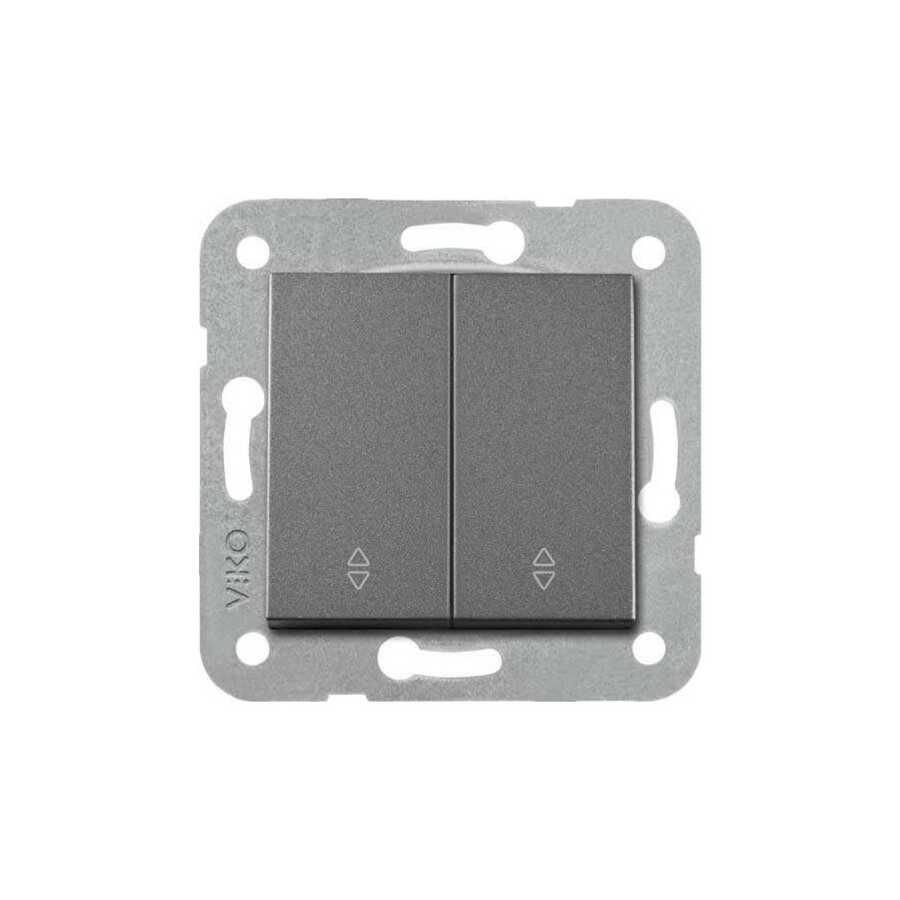 Viko Artline Novella Komütator Vavien Anahtarı Mekanizma + Kapak 92605317 Füme