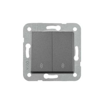Viko Artline Novella Komütator Vavien Anahtarı Mekanizma + Kapak 92605317 Füme
