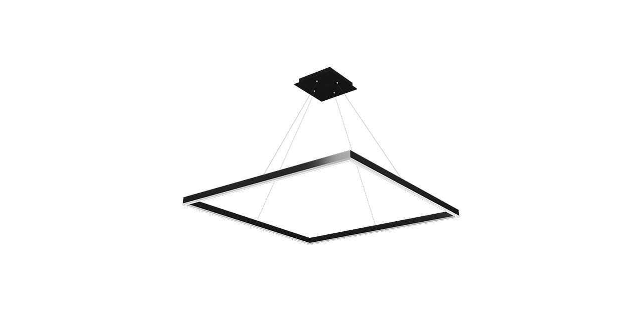 Goya 78 Watt Samsung Ledli Dekoratif Sarkıt Kare Linear Aydınlatma 80CM GY 8212-80