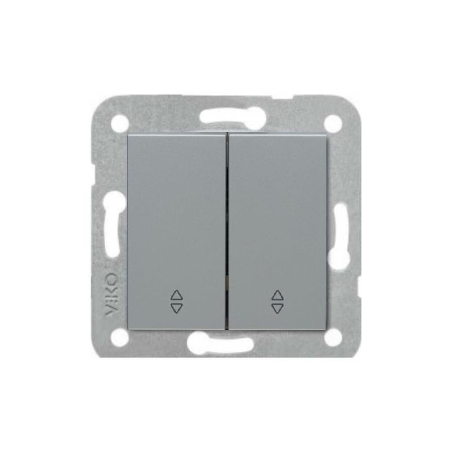 Viko Artline Novella Komütator Vavien Anahtarı Mekanizma + Kapak 92605317 Gümüş