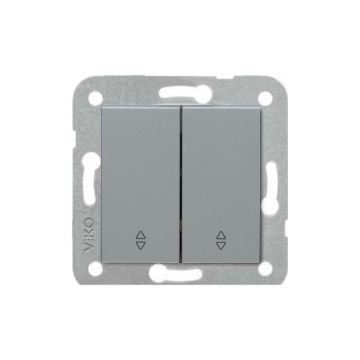 Viko Artline Novella Komütator Vavien Anahtarı Mekanizma + Kapak 92605317 Gümüş