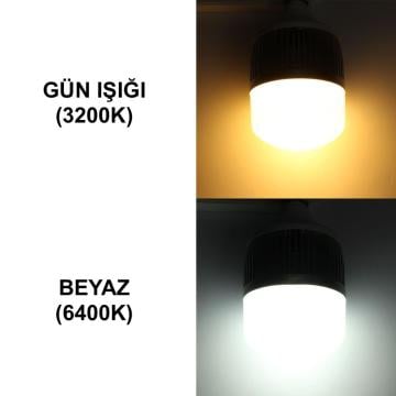 Noas 30 Watt  Taşınabilir Şarjlı Torch Led Ampul YL95-3101