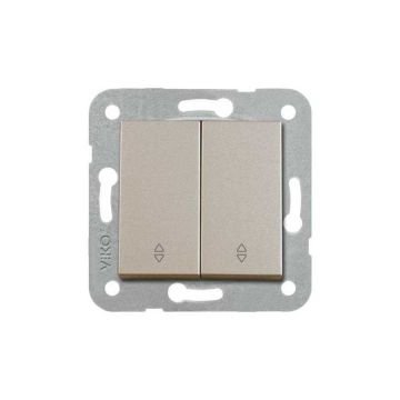 Viko Artline Novella Komütator Vavien Anahtarı Mekanizma + Kapak 92605317 Saten