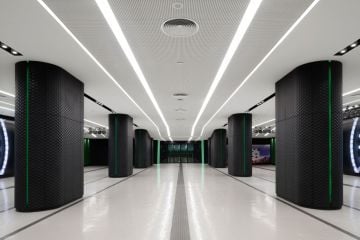 Sıva Altı Linear Aydınlatma 150Cm Samsung Led Gömme Lineer Armatür 7x5x5 Cm Kasa