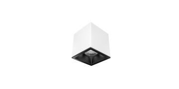 Goya 8 Watt 11x9 Kare Kasa Samsung Ledli Spot Armatür GY 1861-8 4000K (Natural Işık) - Beyaz - Siyah - Dimsiz