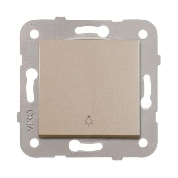 Viko Artline Novella Light Anahtarı Mekanizma + Kapak 92605303 Bronz