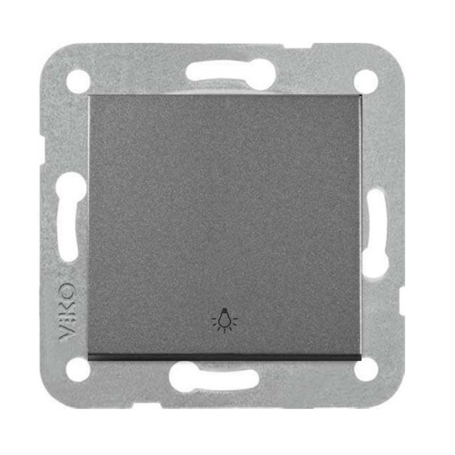 Viko Artline Novella Light Anahtarı Mekanizma + Kapak 92605303 Füme