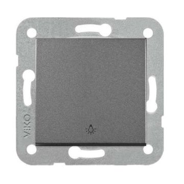 Viko Artline Novella Light Anahtarı Mekanizma + Kapak 92605303 Füme