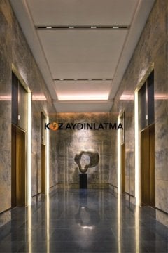 Sıva Altı Mercekli Led Linear Aydınlatma Osram Led Gömme Lineer Armatür 5x4x3,5 Cm Kasa