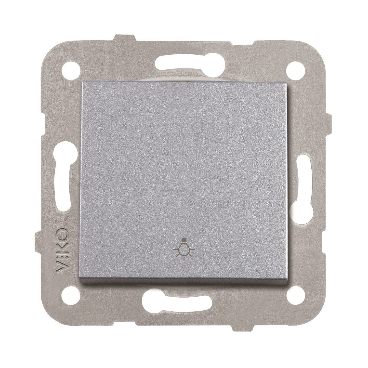 Viko Artline Novella Light Anahtarı Mekanizma + Kapak 92605303 Gümüş