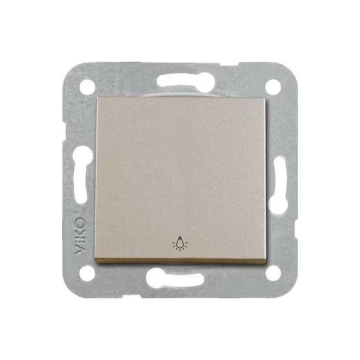 Viko Artline Novella Light Anahtarı Mekanizma + Kapak 92605303 Saten