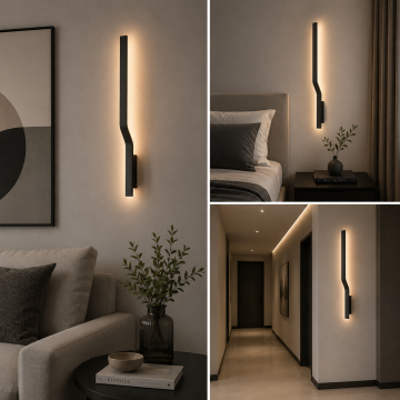 Offset Modern Led Duvar Apliği Dekoratif Aplik Duvar Aydınlatma