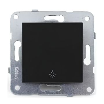 Viko Artline Novella Light Anahtarı Mekanizma + Kapak 92605303 Siyah