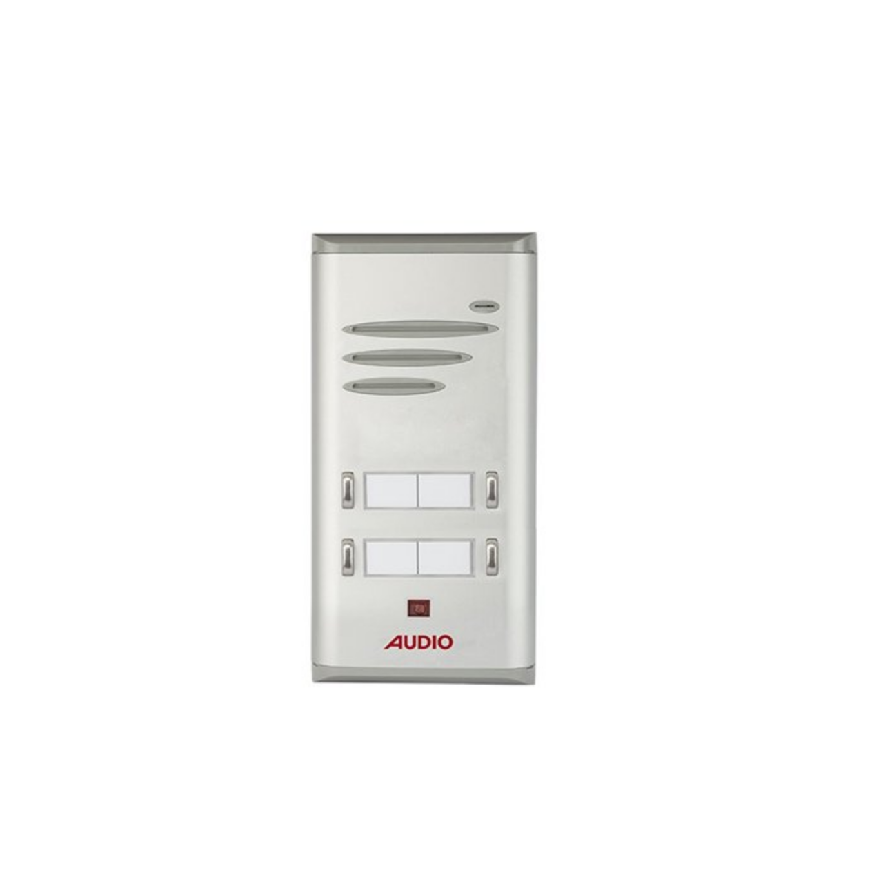 Audio Basic Serisi Çift Butonlu Zil Paneli Dörtlü 004849 E04