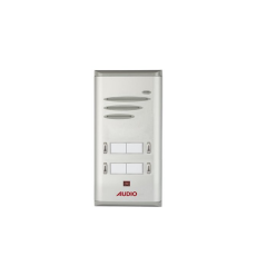 Audio Basic Serisi Çift Butonlu Zil Paneli Dörtlü 004849 E04