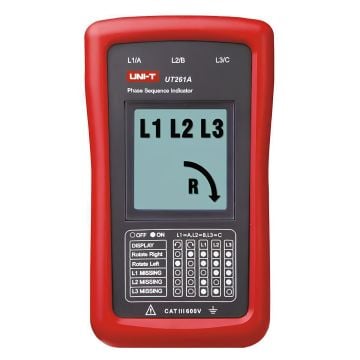 Unit Ut261A Dijital Faz Sırası Ölçer