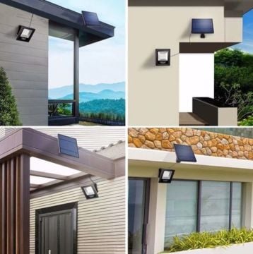 Cata 200W Platinum Güneş Enerjili Kumandalı Solar Projektör Aydınlatma CT-4649