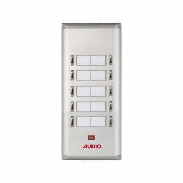 Audio Basic Serisi Yan Sıra Çift Butonlu Zil Paneli Onlu 004853 U