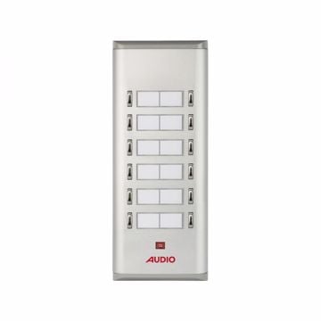 Audio Basic Serisi Yan Sıra Çift Butonlu Zil Paneli On İkili 004853 U