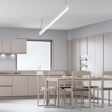 Samsung Ledli Sıva Üstü Led Lineer Armatür 5x8 Cm Profil 300 Cm Linear Aydınlatma