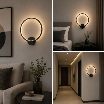 Orbit Modern Led Duvar Apliği Dekoratif Aplik Duvar Aydınlatma