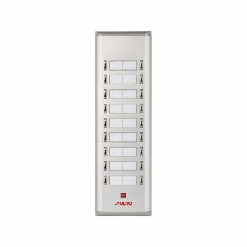 Audio Basic Serisi Yan Sıra Çift Butonlu Zil Paneli On Sekizli 004853 U
