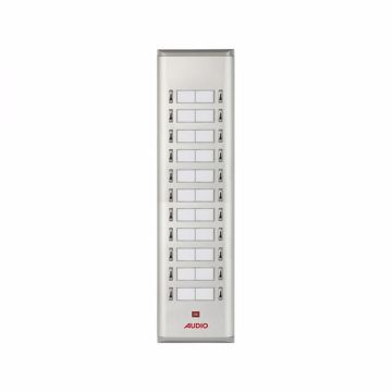Audio Basic Serisi Yan Sıra Çift Butonlu Zil Paneli Yirmi İkili 004853 U