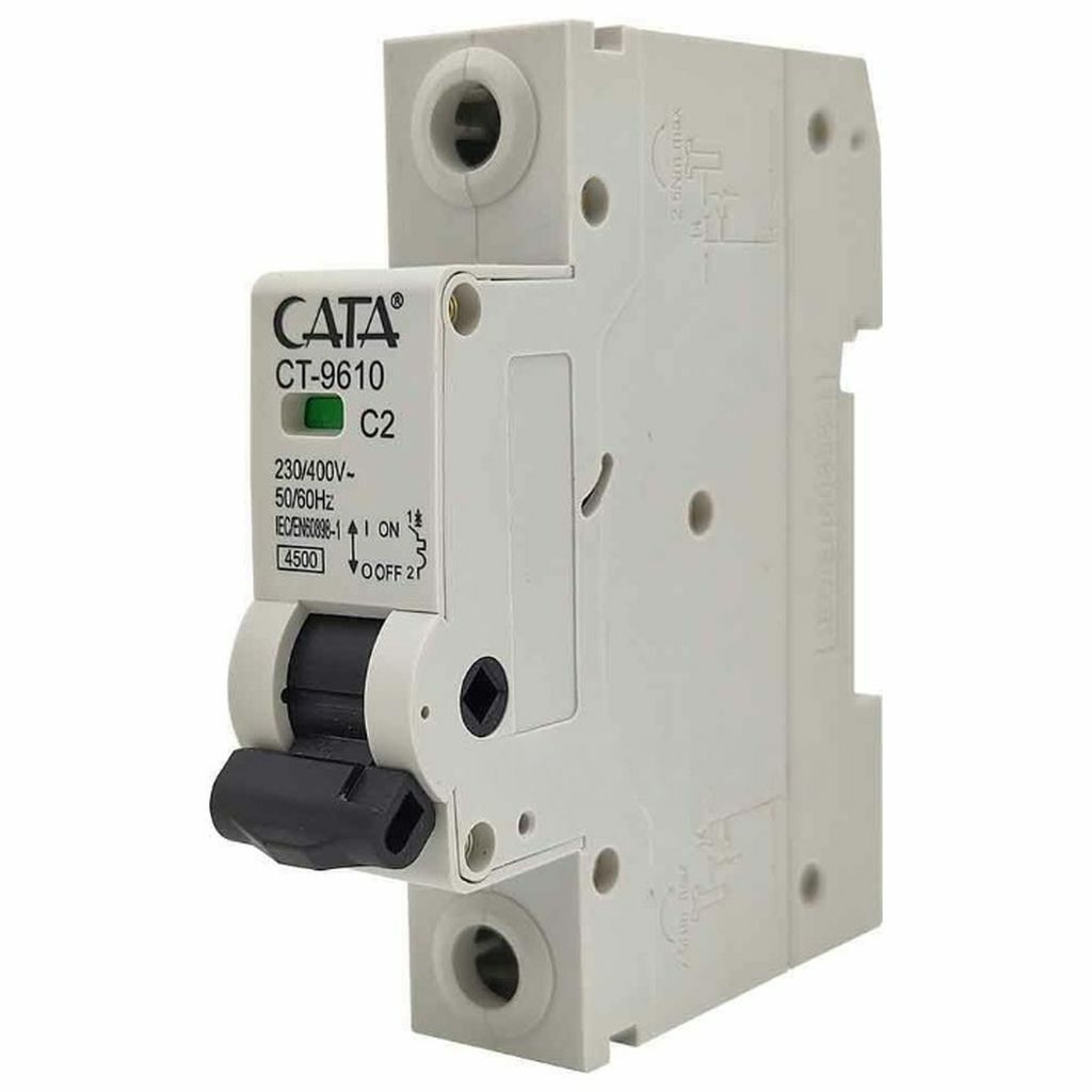 Cata Toptan 1x2A 4.5kA C Tipi Otomatik Sigorta 120'li Paket ct-9610