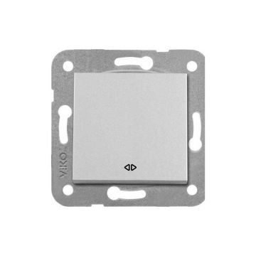 Viko Artline Novella Permütatör Ara Vavien Mekanizma + Kapak 92605331 Metalik Beyaz