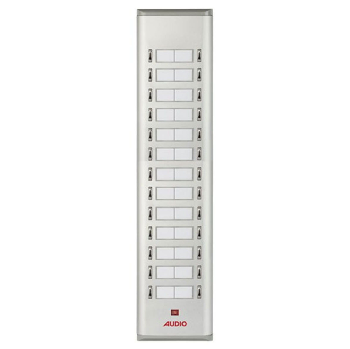 Audio Basic Serisi Yan Sıra Çift Butonlu Zil Paneli Yirmi Altılı 004853 E26