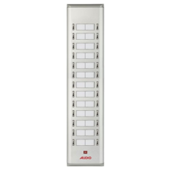 Audio Basic Serisi Yan Sıra Çift Butonlu Zil Paneli Yirmi Altılı 004853 E26