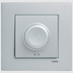 Viko Artline Novella Pro Dimmer RL (6W-100W) Mekanizma + Kapak 92600129 Antrasit