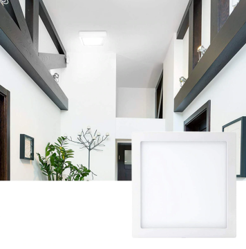 Goya 18 Watt Sıva Üstü Kare Led Panel Armatür GY 1884-18